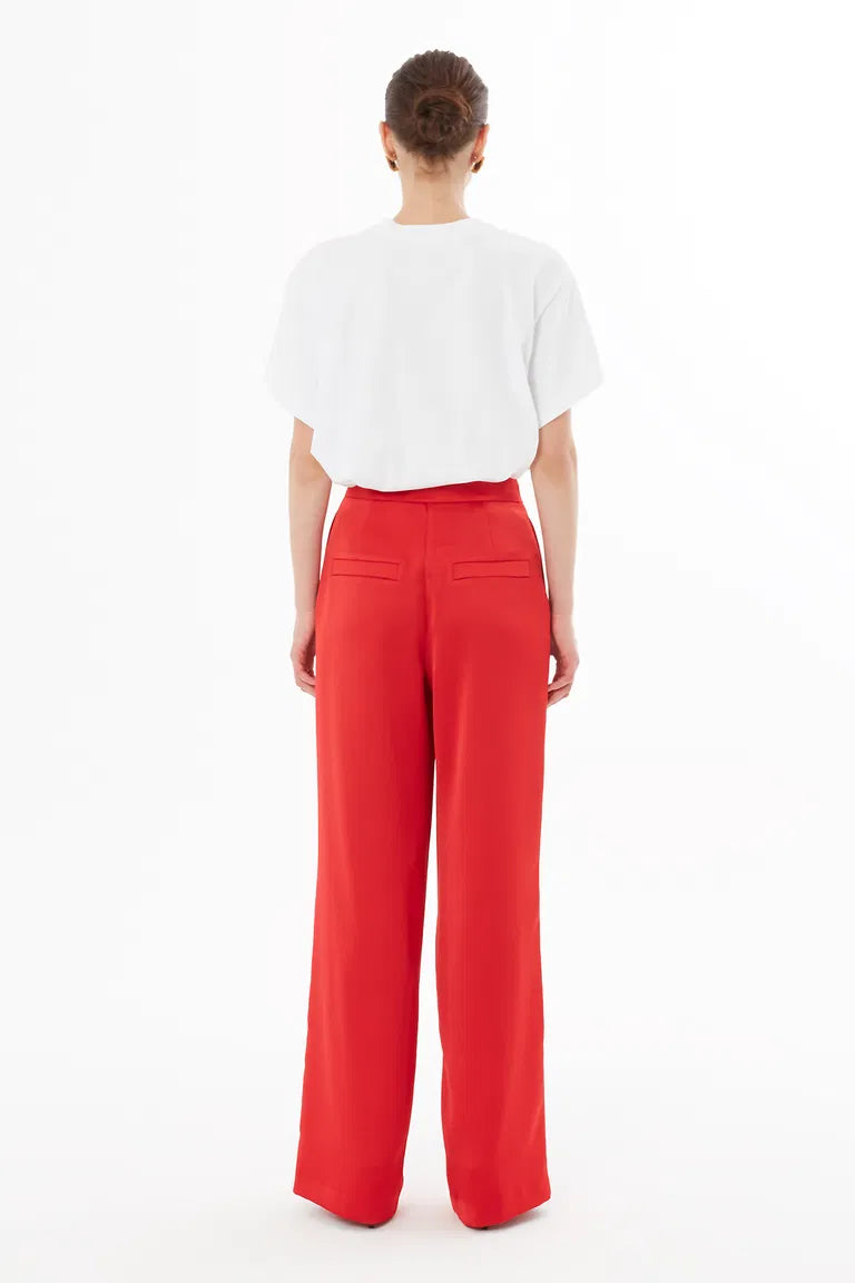 red pants