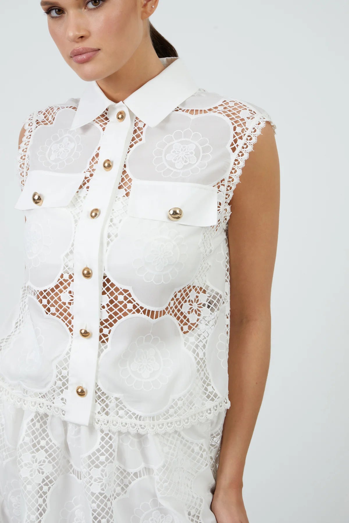 M2J099 BLOUSE بلوزه