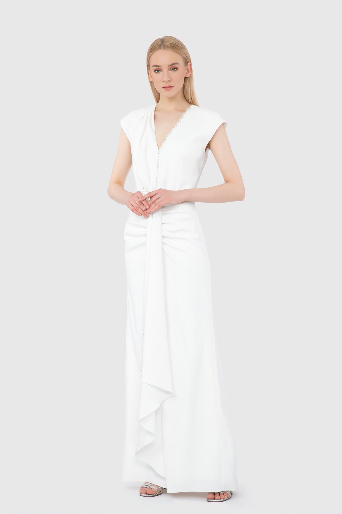 M5F028 DRESS فستان