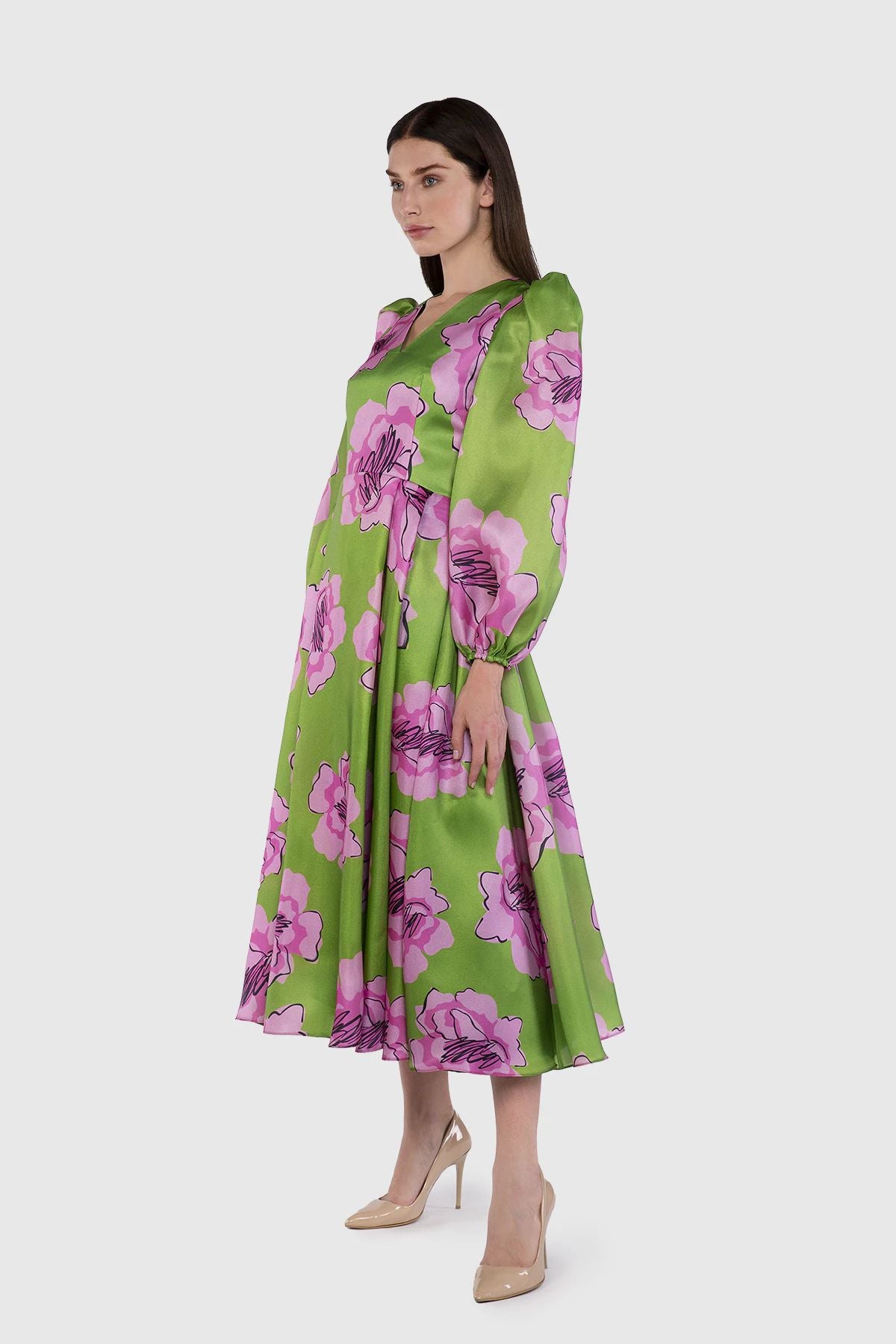 M5E044 DRESS فستان