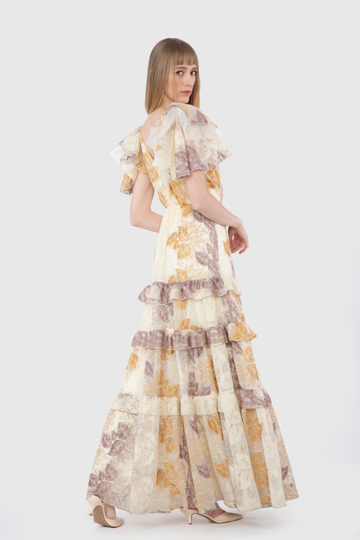 M5F098 DRESS فستان