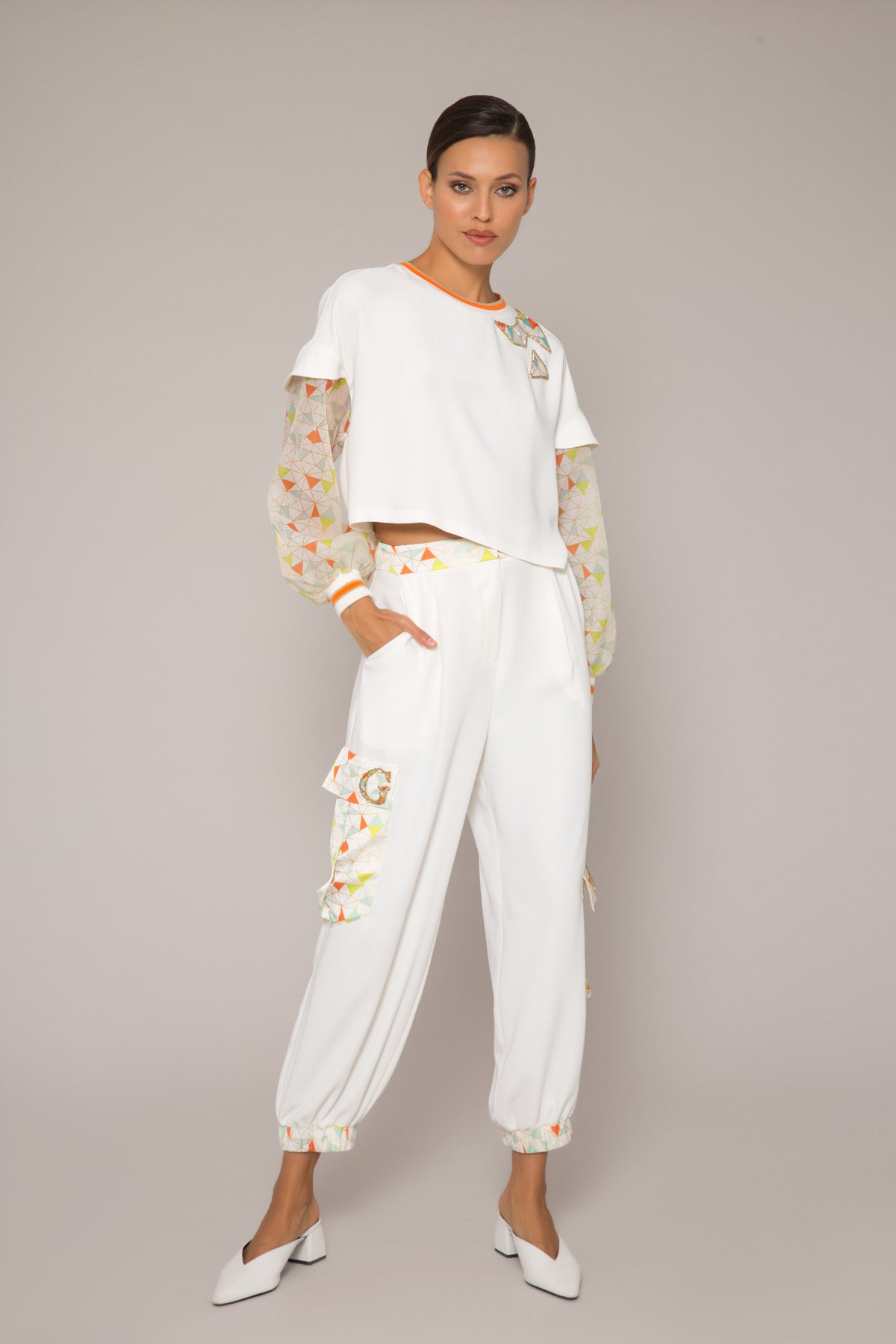 M1D007 TROUSERS بنطلون