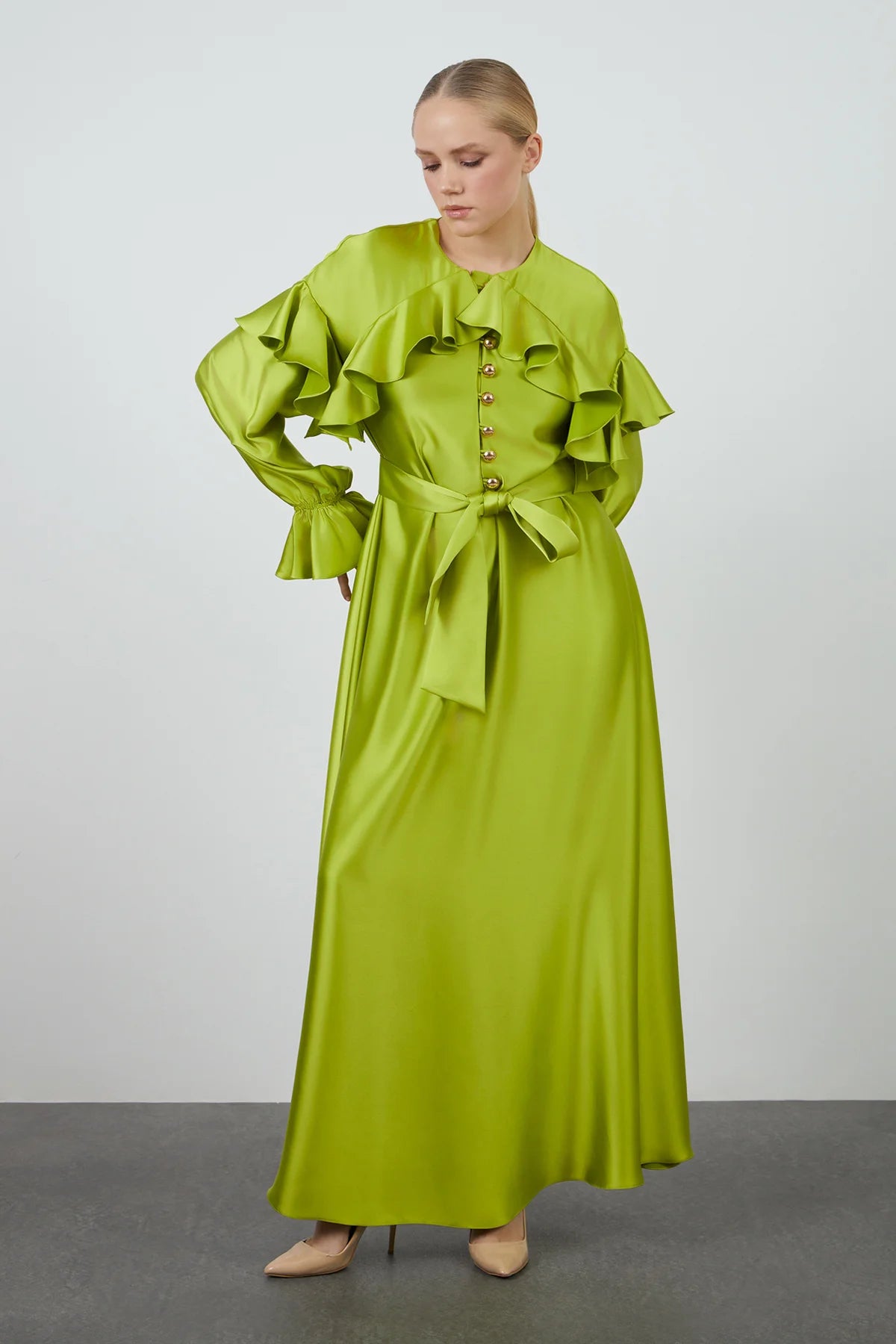 M5J098 DRESS فستان