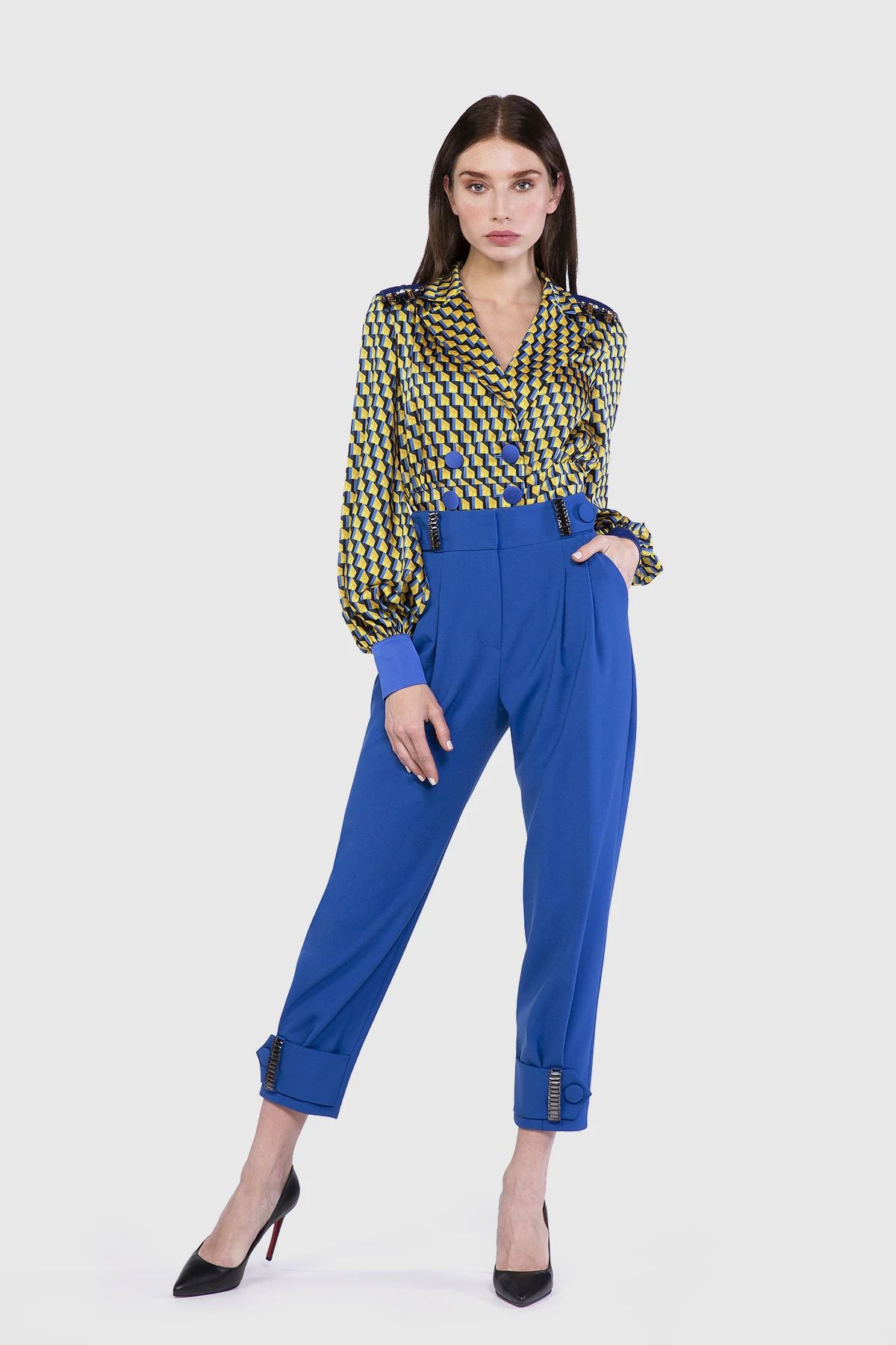 M1E067 TROUSERS بنطلون