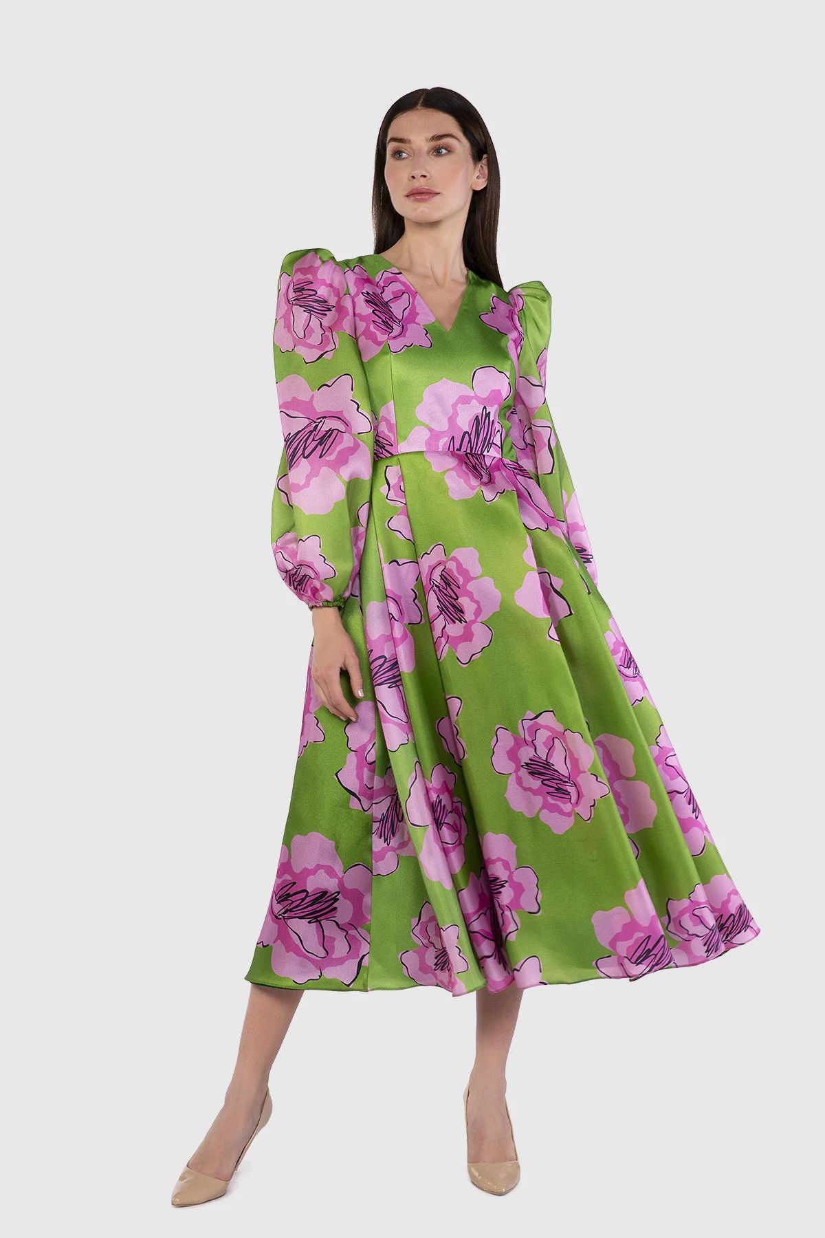 M5E044 DRESS فستان