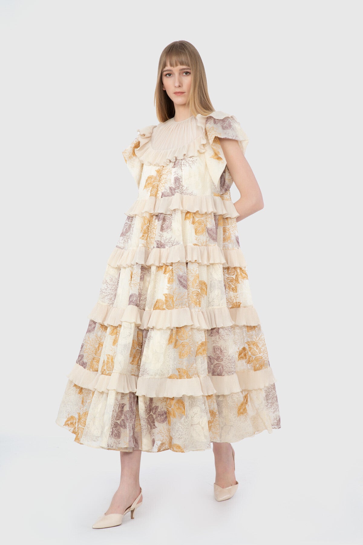 M5F097 DRESS فستان