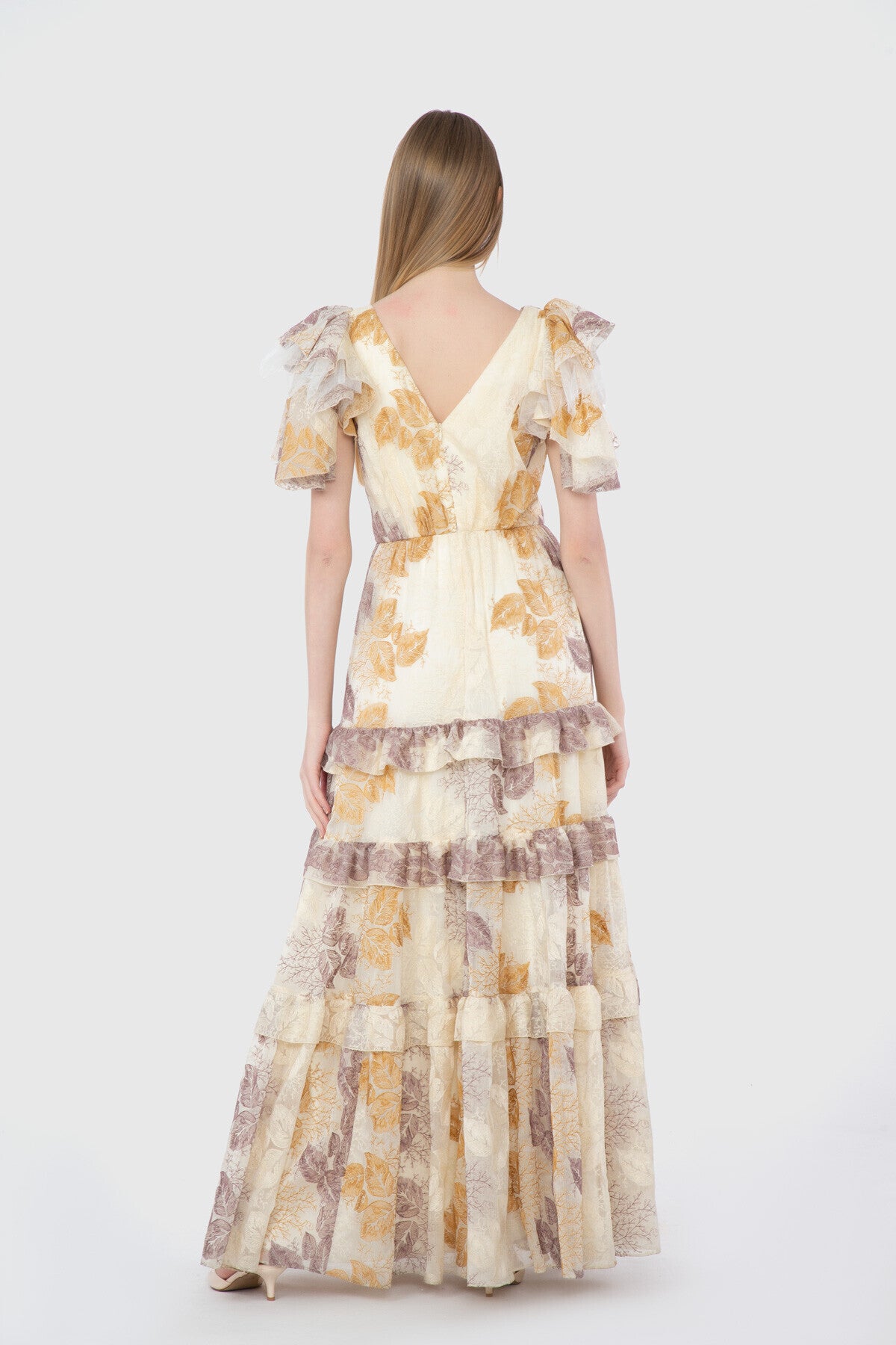 M5F098 DRESS فستان